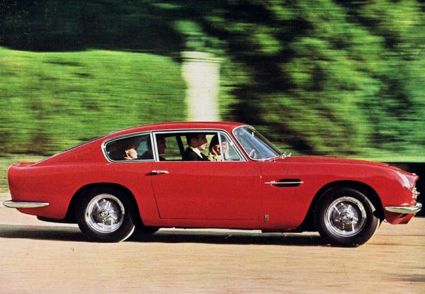 1966 Aston Martin DB6 on Wire Wheels